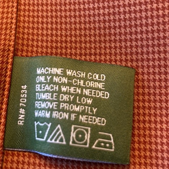 Mens Orvis Size Large, Long Sleeve Plaid Shirt - Picture 4 of 4